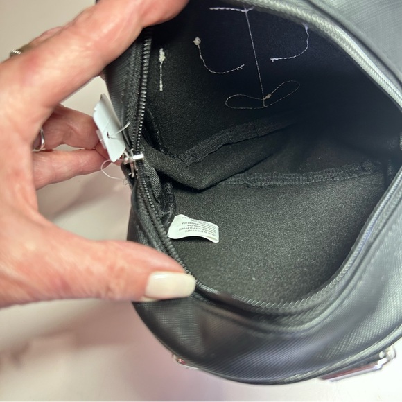 Glow-in-the-Dark Skeleton Mini Backpack Faux Leather Gothic Bag - Picture 7 of 9